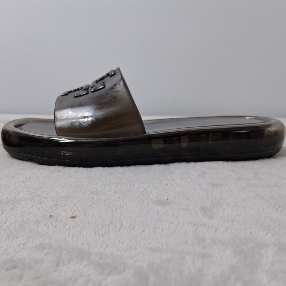 Tory Burch Bubble Jelly Slide Sandals BlackWomen's size 7 Casual Luxury Summer - Picture 5 of 13